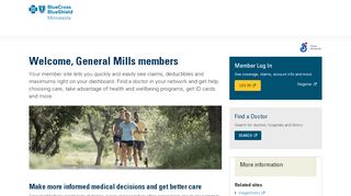
General Mills - Welcome to Blue Cross and Blue Shield of ...  
