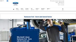
                            9. General Service Details - Rasmussen Ford - Storm Lake
