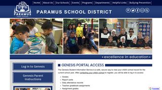 
                            8. Genesis Parent Access - Paramus Public Schools - Genesis Portal Paramus Nj