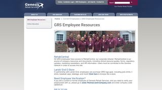 
Genesis Rehab Services > Current Employees > GRS ...
