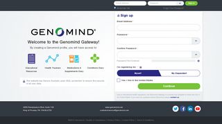 
Genomind Gateway: Register for Patient Gateway  
