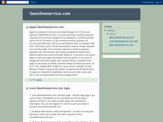 Geonlineservice.com