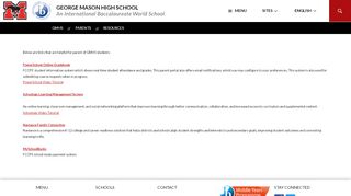 
                            8. George Mason High School - Falls Church City Public Schools - Schoology Acc Portal