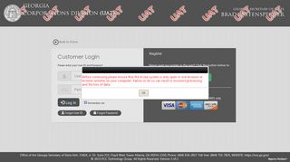 Georgia Corporations Division - Ecorp Login