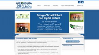 
                            7. Georgia Credit Recovery > Home - Gavirtualschool Org Portal