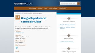 
                            6. Georgia Department of Community Affairs | Georgia.gov - Dca Ga Gov Landlord Portal