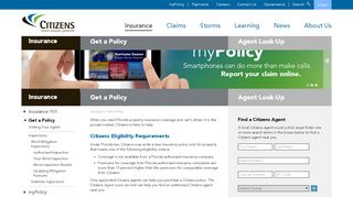 
                            15. Get a Policy - Citizens Property Insurance - Citizens Property Insurance Agent Portal