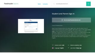 Get Csusa-fl.powerschool.com news - Student and Parent Sign In