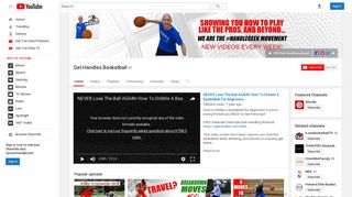 Get Handles Basketball - YouTube - Get Handles Portal