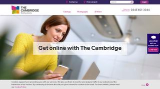 
                            5. Get online with The Cambridge - The Cambridge Building ... - Cambridge Building Society Portal