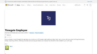 
Get Timegate Employee - Microsoft Store en-GB  
