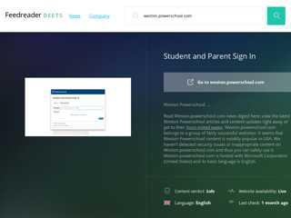
                            5. Get Weston.powerschool.com news - Student and Parent Sign In