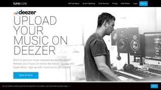 
                            7. Get Your Music on Deezer | Tunecore - Deezer Artist Portal