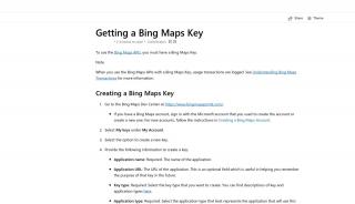 Bing Maps Portal   Getting A Bing Maps Key Bing Maps Microsoft Docs Bing Maps Portal 