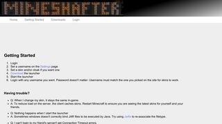
                            3. Getting Started - Mineshafter - Mineshafter Info Portal