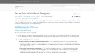 
                            8. Getting Started With Email Encryption - Knowledge Base - Smarshencrypt Login