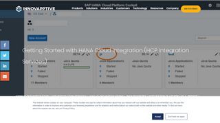 
Getting Started with HANA Cloud Integration (HCP Integration ...  
