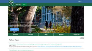 
                            8. Gibson Online - Tulane University - Tulane Application Portal