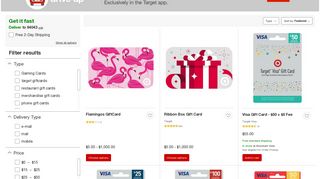 
                            4. Gift Cards : Target - Target Gift Card Account Portal