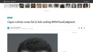 
                            1. Gigats website owner hit by feds seeking $90M fraud judgment - Gigats Com Portal
