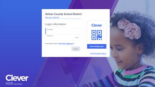 
                            6. Gilmer County School District - Clever | Log in - Achieve3000 Clever Portal