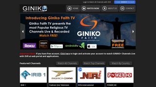 
                            3. Giniko - Watch Free TV Online: Live & DVR (English, French ... - Giniko Turkish Tv Portal