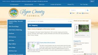 
                            2. GIS / Mapping | Glynn County, GA - Official Website - Glynn County Gis Portal