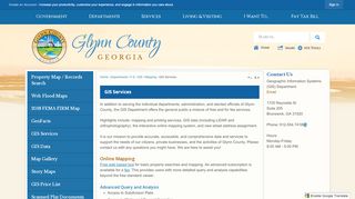 
                            3. GIS Services | Glynn County, GA - Official Website - Glynn County Gis Portal