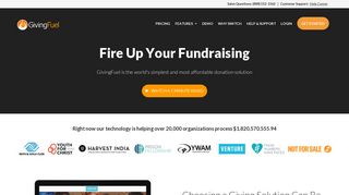 
                            6. GivingFuel: Best Donation Software For Non-Profits and ... - Giving Fuel Portal