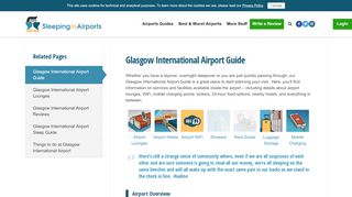 
                            6. Glasgow International Airport Guide - Sleeping in Airports - Glasgow Airport Wifi Portal