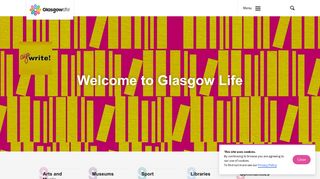
                            3. Glasgow Life — Home - Glasgow Life Online Booking Portal
