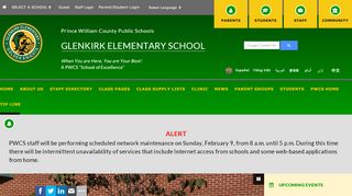
                            8. Glenkirk Elementary School - Prince William County Public Schools - Wren High School Parent Portal