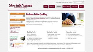 Glens Falls National Bank Business Online Banking - Glens Falls National Bank Online Portal