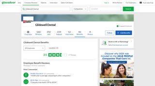
Glidewell Dental Employee Benefits and Perks | Glassdoor  
