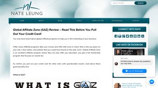 
                            8. Global Affiliate Zone (GAZ) Review - Read This Before You ... - Global Affiliate Zone Portal