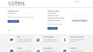 
                            4. Global RESP Corporation - Client Access - Global Resp Portal