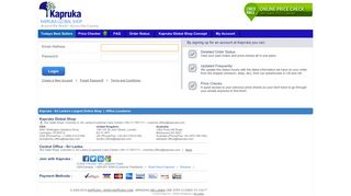 
                            6. Global Shop : My Account - Kapruka - Www Kapruka Com Portal