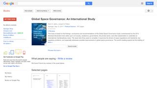 
                            8. Global Space Governance: An International Study - Haps Global Login