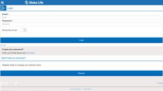 
                            1. Globe Life - eServiceCenter - Global Life And Accident Insurance Company Portal