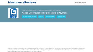 
                            7. Globe Life Insurance Login | Make a Payment - Global Life And Accident Insurance Company Portal