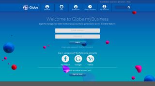 
                            4. Globe Login - Globe Business - Globe My Account Portal