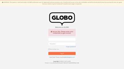 
                            9. GLOBO Portal