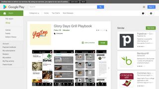 
                            3. Glory Days Grill Playbook - Apps on Google Play - Glory Days Playbook Portal