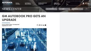 
                            2. GM Autobook Pro gets an upgrade - Autodata Solutions - Autobook Pro Login
