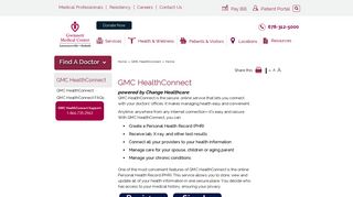 GMC HealthConnect | Gwinnett Medical Center - Ghsnet Portal