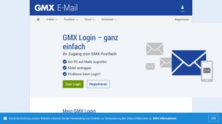 
                            2. GMX Login - ganz einfach - Gmx Ch Mein Portal