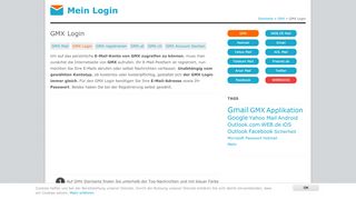 
                            6. GMX Login - Mein-Login.net - Gmx Net Portal Posteingang