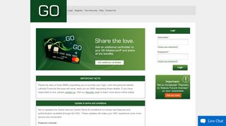 GO MasterCard Online Service Centre