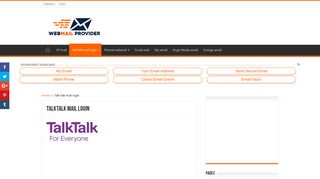 
                            5. Go to TalkTalk Mail - TalkTalk webmail login & settings - - Mail Tiscali It Portal