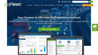 
GoFleet: GPS Fleet Vehicle Tracking & Management Systems
